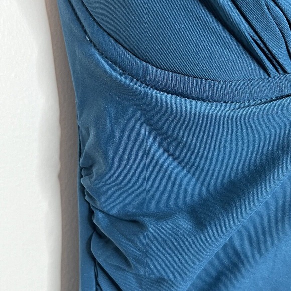 Contours By Coco Reef Shapemaker One Piece Swimsuit Lapis Blue Womens 8 32C - Picture 4 of 15